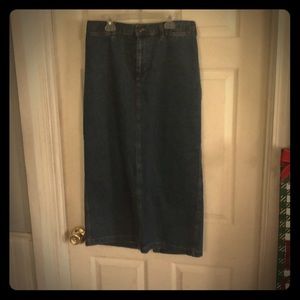 Jean skirt